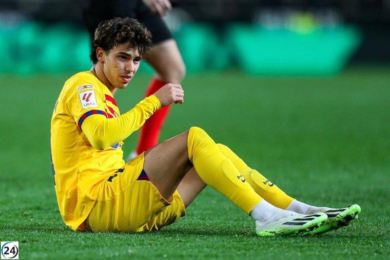 João Félix, fuera de forma indefinida debido a una lesión en el tobillo derecho