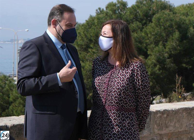 Según fuentes cercanas a Armengol, no hubo conversaciones sobre las mascarillas del caso Koldo ni presiones por la reclamación durante la conversación con Ábalos.