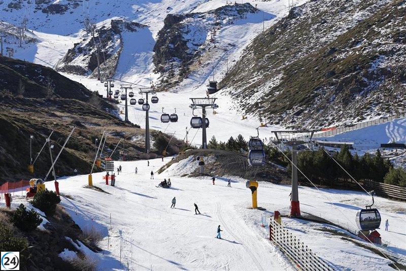 Extremo frío en Sierra Nevada: -14,5 grados, la mínima en España