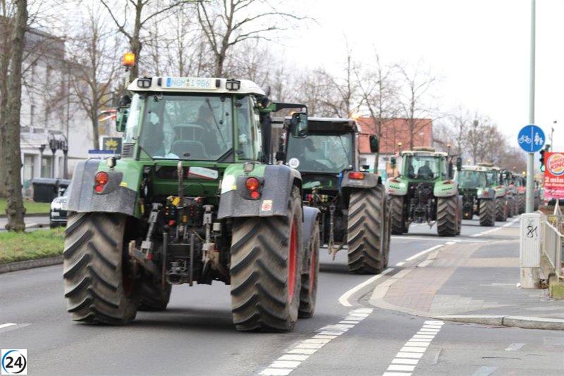 Granjeros de varios países europeos se movilizan contra las políticas agrícolas de la Unión Europea.