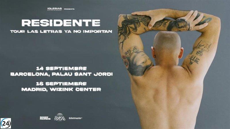 Residente arranca su gira mundial con conciertos en España por su nuevo disco