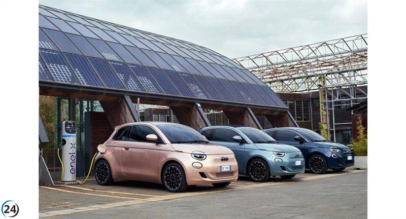 Fiat ofrece adelanto de hasta 7.000 euros del Moves III y regalo de estación de carga en sus coches eléctricos.