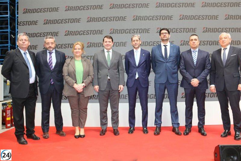 Bridgestone inaugura en Burgos su primer centro logístico europeo de gran envergadura.