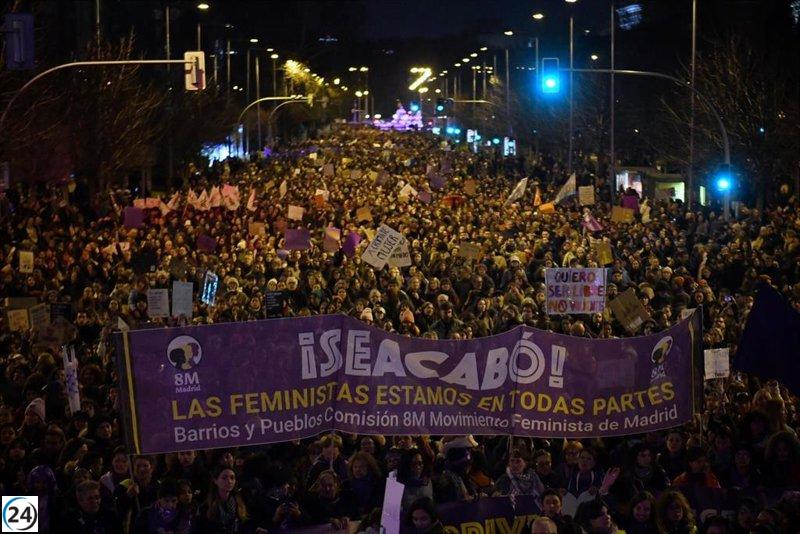 Feministas denuncian injusticia clasista y patriarcal en caso de Dani Alves.