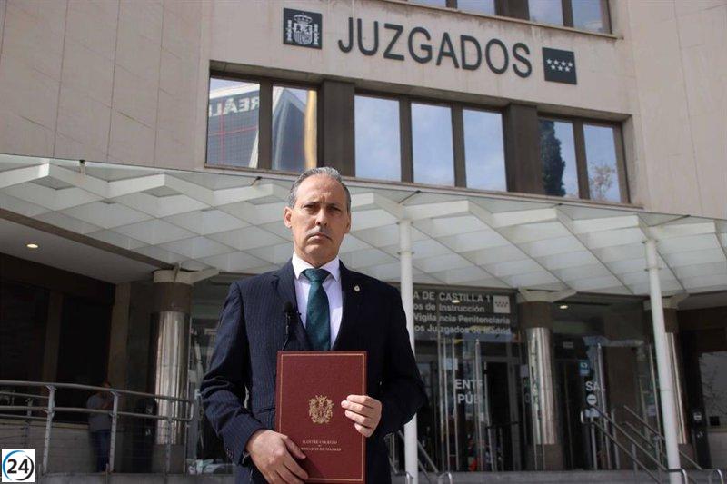 Denuncia del Colegio de Abogados de Madrid contra la Fiscalía por revelar datos de la pareja de Ayuso.