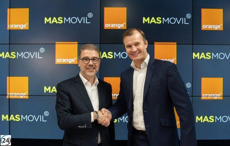 Nace un gigante de las telecomunicaciones en España: Orange y MásMóvil se fusionan.