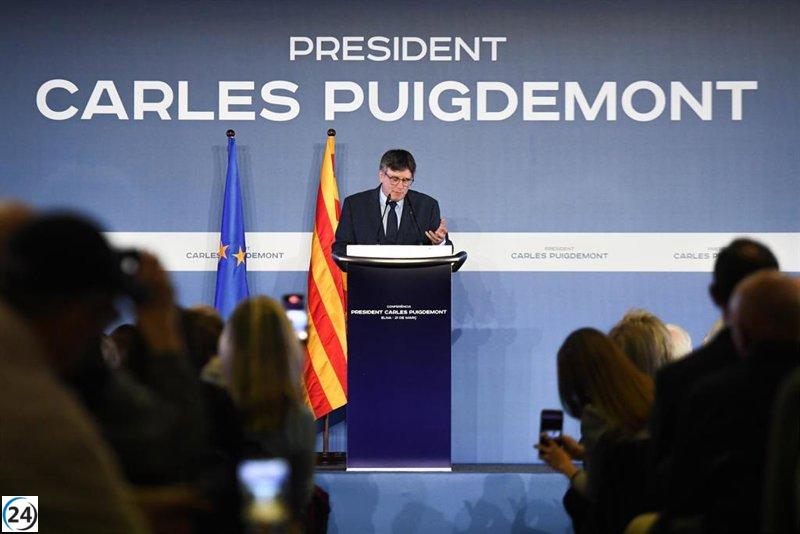 Puigdemont presentará una lista política independiente para las elecciones del 12 de mayo.