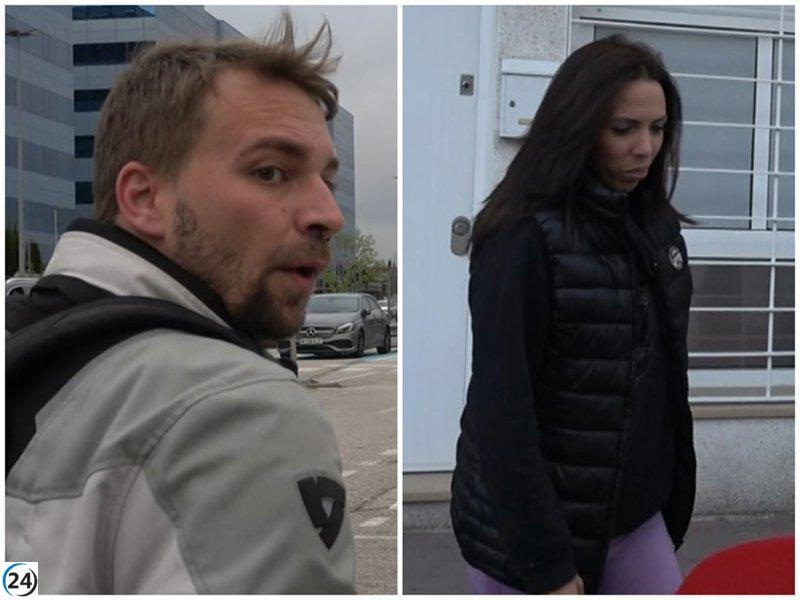 José María Almoguera y Paola Olmedo mantienen la calma tras incidente con Carmen Borrego.