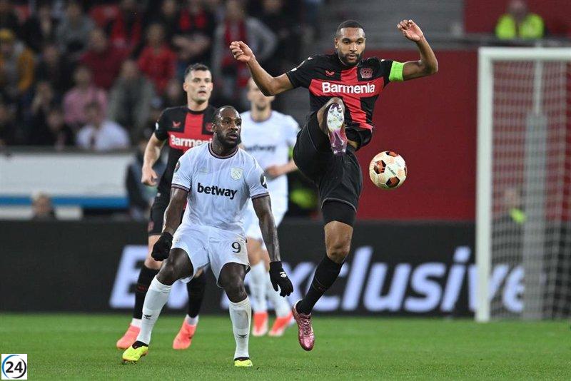 El West Ham cae ante el Leverkusen y la Atalanta sorprende en Anfield en la Europa League.