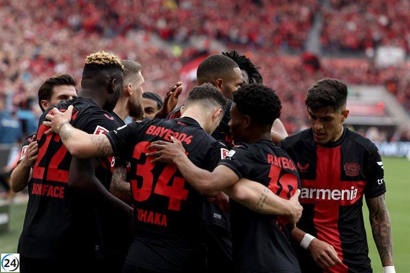 El Bayer Leverkusen hace historia al ganar la Bundesliga por primera vez.