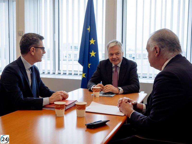 Reynders se retira de Bruselas sin concluir mediación del CGPJ.