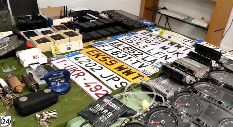 Atrapan a banda que vendía coches de lujo y lavaba dinero con criptomonedas