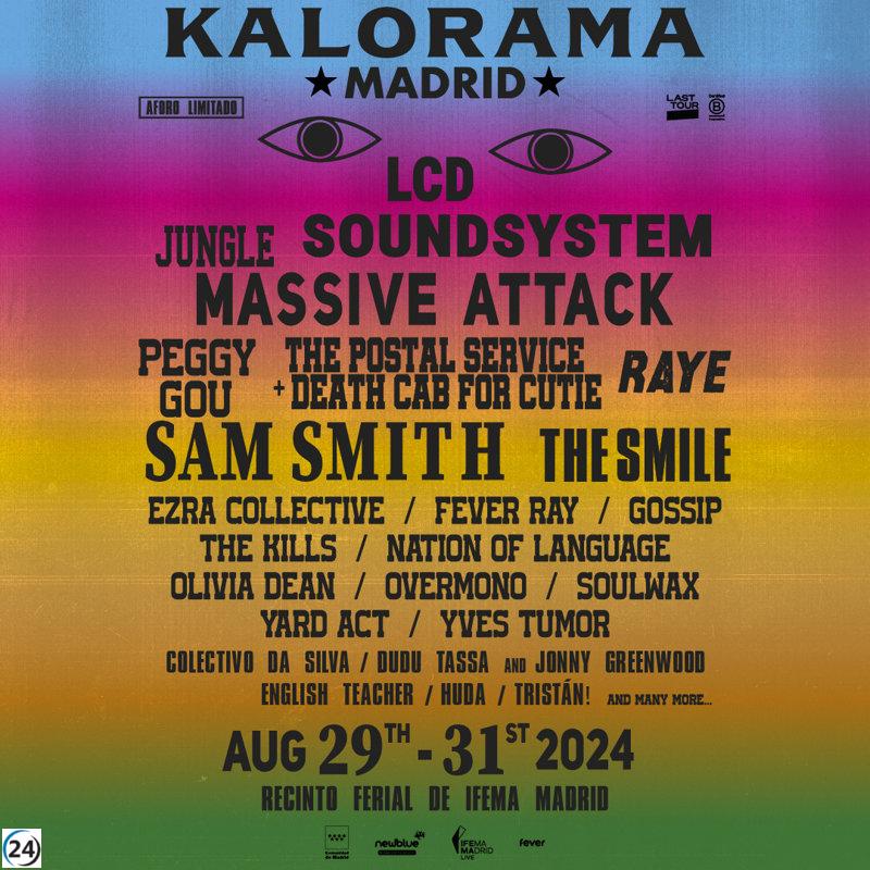 Madrid se prepara para el festival KALORAMA con un increíble cartel de artistas progresistas.