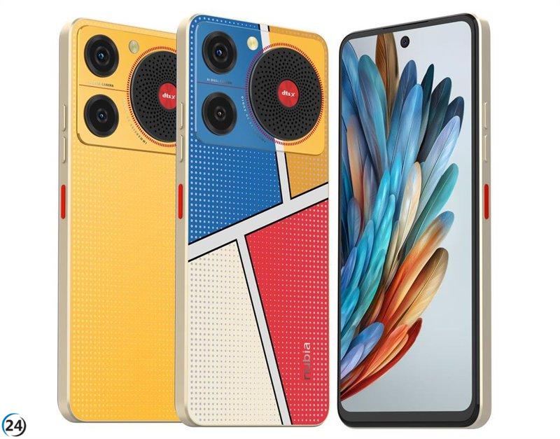 ZTE lanza en España el nubia Music con diseño pop art y altavoz en forma de vinilo por 149 euros.