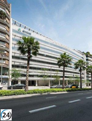 Los beneficios de Almirall caen un 3,9% pero sus ventas aumentan un 6,6% en el primer trimestre, alcanzando los 7,4 millones de euros.
