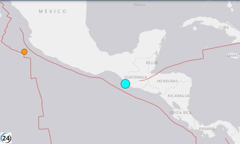 Fuerte terremoto sacude la frontera entre Guatemala y México, con magnitud 6,7
