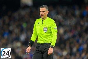 Árbitro esloveno Vincic pitará la final de la Champions entre Dortmund y Real Madrid