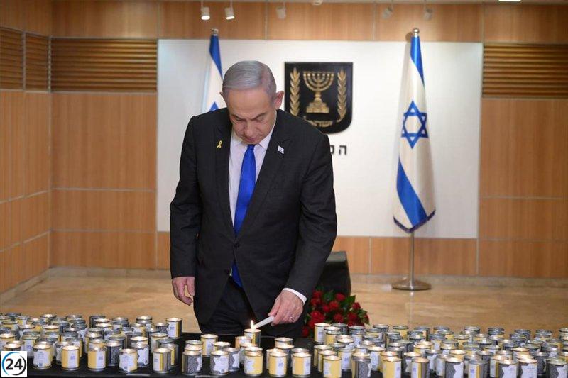 Netanyahu promete rescatar a los rehenes en su discurso por el Día de la Independencia.