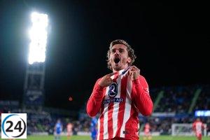 Griezmann asegura la victoria en la Champions.