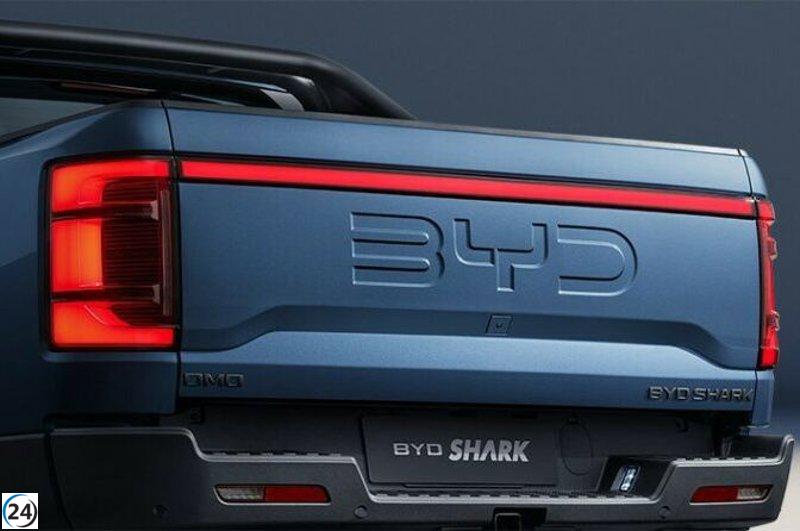 La pickup híbrida BYD Shark: potencia y autonomía a un precio accesible.