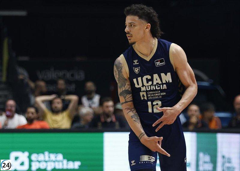 El UCAM Murcia sorprende al Valencia Basket en su propia casa