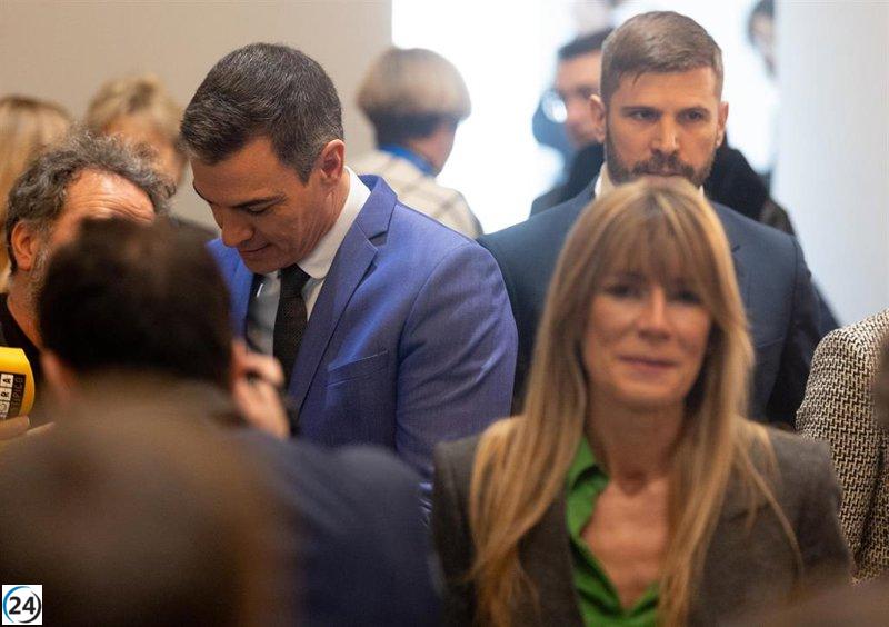 Begoña Gómez no intercedió en contratos del Gobierno con empresas privadas, asegura el Ejecutivo.