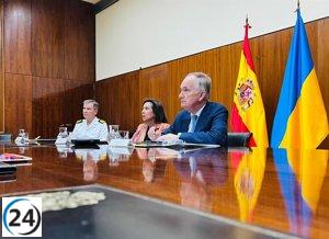 Robles anuncia nueva entrega de armas a Ucrania para finales de junio
