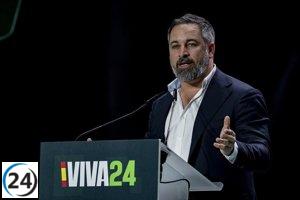Abascal insta a Feijóo a romper con el PSOE por aliarse con el PP contra Milei.