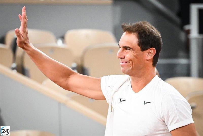 Multitudinario entrenamiento de Rafa Nadal en Roland Garros: 6.000 seguidores presentes