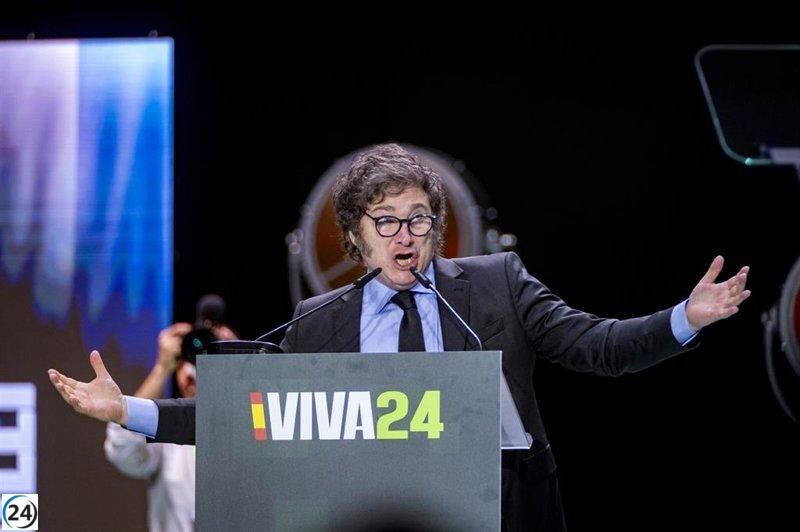 Milei se niega a disculparse con Sánchez, considerándose a sí mismo como la víctima.