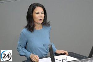Visita inesperada de la ministra de Exteriores alemana a Kiev