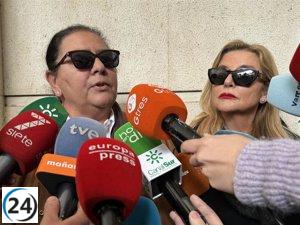 María del Monte e Inmaculada Casal muestran cautela ante la liberación de Antonio Tejado