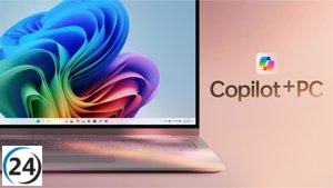 La innovadora colaboración de Microsoft: Copilot+ PC, ordenadores Windows con IA integrada.