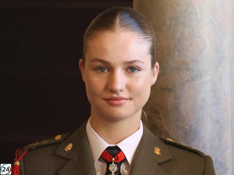 La Princesa Leonor se emociona al hablar de sus vivencias: