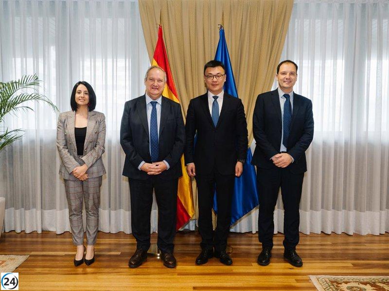 Hereu anima a la empresa china Chery a participar en el Plan VEC III para impulsar sus inversiones en España.