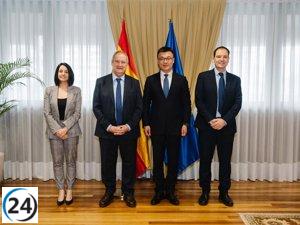 Hereu anima a la empresa china Chery a participar en el Plan VEC III para impulsar sus inversiones en España.