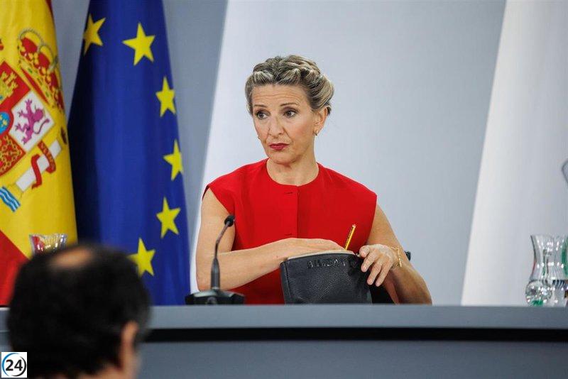 Yolanda Díaz destaca el reconocimiento de Palestina como Estado como un paso crucial hacia la paz.