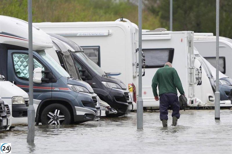 El cambio climático aumenta un 35% la intensidad de las tormentas en Reino Unido e Irlanda, revela estudio.