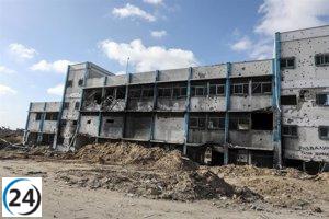 El ejército israelí ataca escuela de la ONU en Gaza alegando presencia de milicianos de Hamás