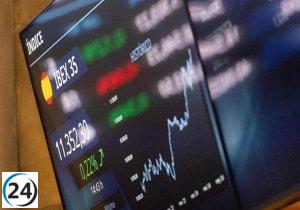 El Ibex 35 se mantiene estable por encima de los 11.300 puntos a pesar de una ligera caída del 0,13% en la media sesión.