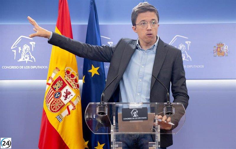Sumar insta a Sánchez a liderar cambios y anunciar reformas ante desafíos actuales: