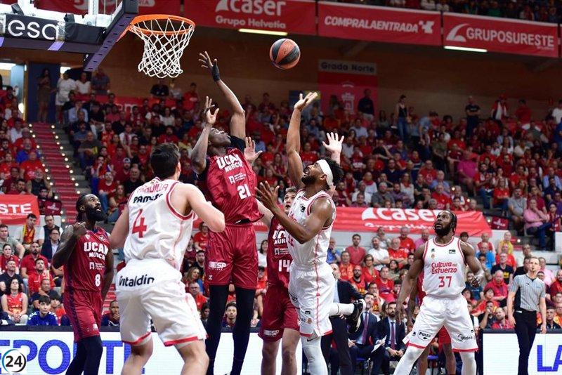 El Valencia Basket empata la serie contra el UCAM Murcia.