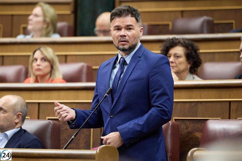 ERC denuncia la incapacidad del Gobierno para negociar la Ley del Suelo.