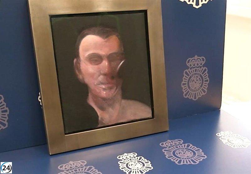 Recuperan cuadro de Francis Bacon robado en Madrid valorado en 5 millones de euros en 2015.