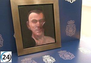 Recuperan cuadro de Francis Bacon robado en Madrid valorado en 5 millones de euros en 2015.