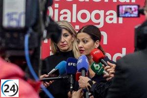 Comunidad judía española exige una rectificación urgente a Yolanda Díaz por supuesto apoyo a un lema que fomenta su exterminio.