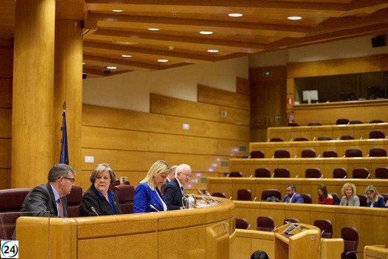 El PP extiende el tiempo de interrogatorio a Sánchez en comisión del Senado.
