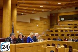 El PP extiende el tiempo de interrogatorio a Sánchez en comisión del Senado.