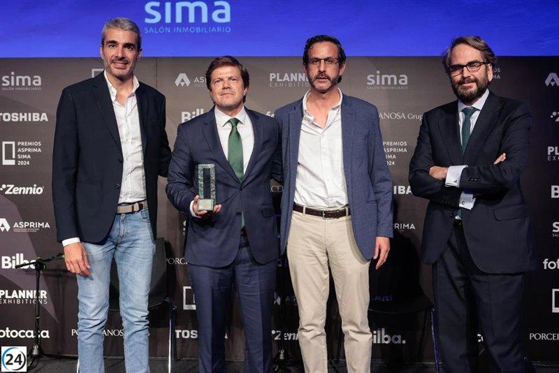 Aedas Homes obtiene premio en innovación constructiva en los Premios ASPRIMA-SIMA 2024.