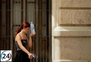 Ola de calor en el centro y sur peninsular con temperaturas de hasta 34ºC y lluvias en el norte hasta el jueves.